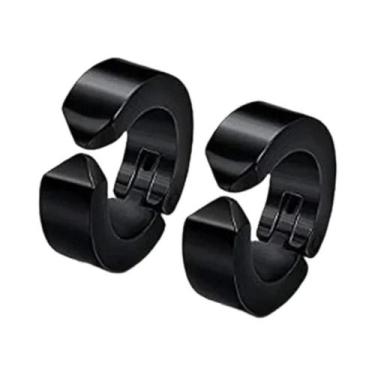 Imagem de Clipe De Orelha De Aço Inoxidável Para Homens Com Brincos Falsos Para 