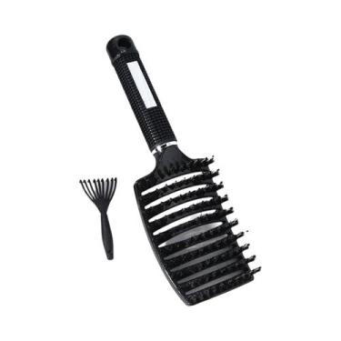 Imagem de Conjunto De Pentes Grandes Curvados Para Perucas De Cabelo Natural, 2 