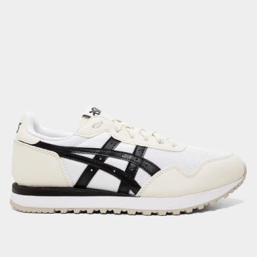 Imagem de Tênis Asics Tiger Runner II Feminino, Branco, Bege, 39