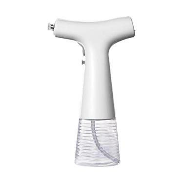 Imagem de Spray de Azeite Automático 240mL Fluxo Ajustável Dispenser Óleo USB Recarregável com 2 Modos Controle Um Botão Garrafa Transparente para Cozinha Churrasco Salada Assado Torra Grelha