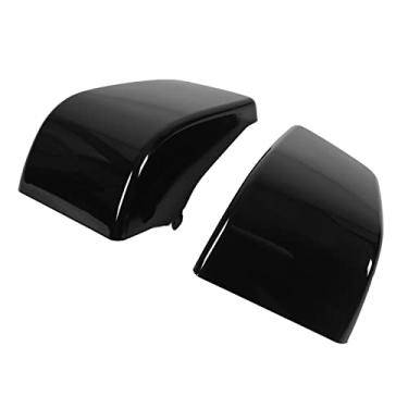 Imagem de KIMISS Capas de Carenagem do Painel Lateral da Bateria da Motocicleta Esquerda Direita Se Encaixam No Shadow ACE VT400 VT750 1997-2003 - Proteção Resistente Bateria Com Aparência Clássica (Preto)