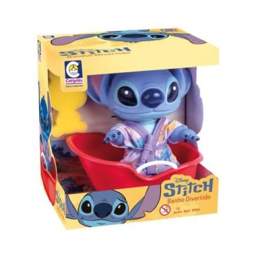 Imagem de Brinquedo Stitch Banho Divertido Vinil Resistente +3 Anos Cotiplas - 2
