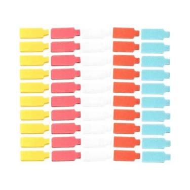 Imagem de Etiquetas Coloridas Para Cabos, Autoadesivas, Graváveis, Para Identifi