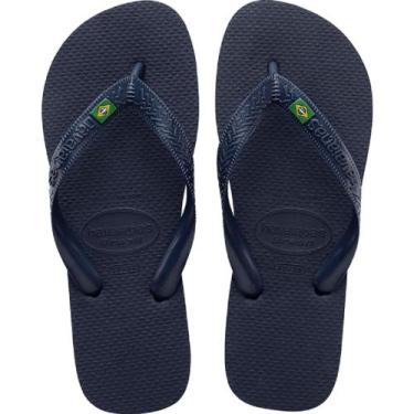 Imagem de Sandálias Havaianas Brasil Marinho 37/38