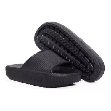 Imagem de Sandalia Chinelo Borracha Massageador Anatomico Slide - ana shoes, 33/