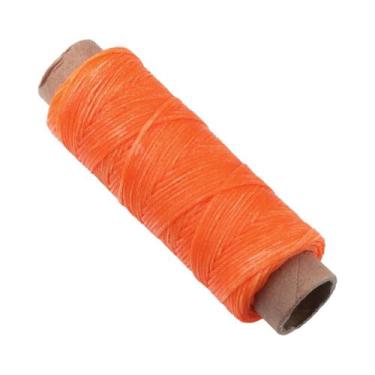 Imagem de Fio De Poliéster Encerado Plano 150D De 1mm E 50 Jardas Para Artesanat
