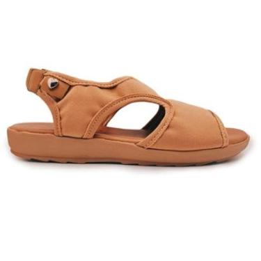 Imagem de Sandália Careflex de Tecido Elastâno Indicada Pés Sensiveis-Feminino