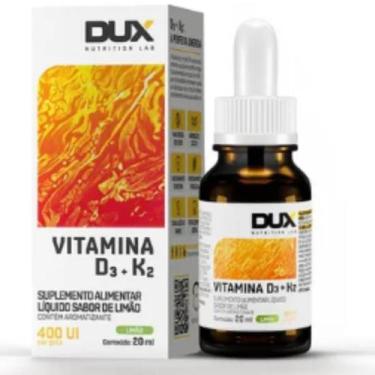 Imagem de Vitamina d3+k2 sabor limao 20ml dux