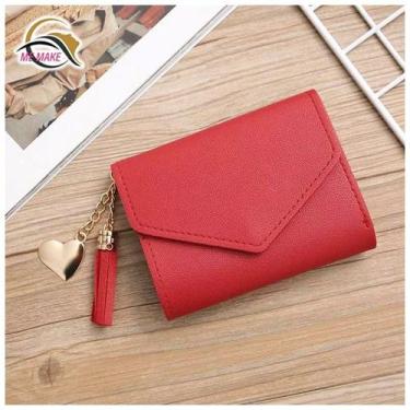 Imagem de Carteira Feminina Com Franjas/Bolsa Porta-Cartões/Bolsa De Mão/Porta-C