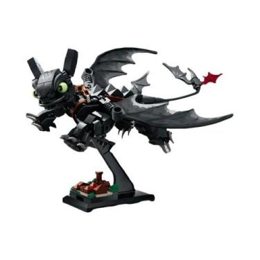 Imagem de Conjunto De Blocos De Montar Dragão Voador De Anime Para Crianças, Mod