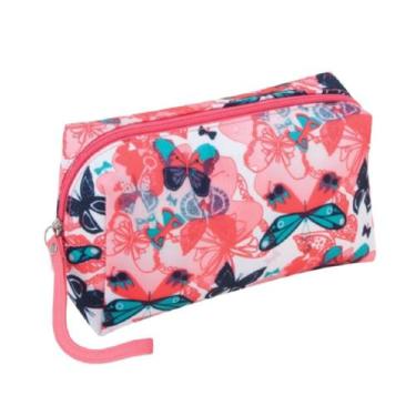 Imagem de Necessaire Feminina Estojo Organizador Alça Detalhe Diversos - Unica, 