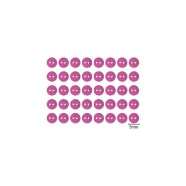 Imagem de Mini Botão Redondo 5mm - 40 unidades - We Care About, Pink