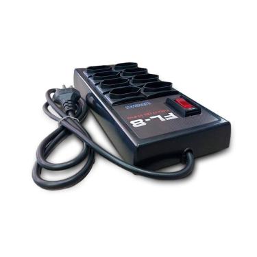 Imagem de Filtro De Linha / Régua / Extensão Upsai 8 Tomadas 10A Bivo