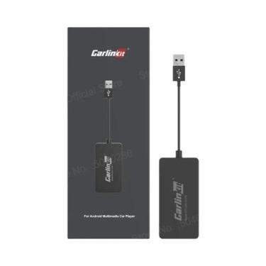 Imagem de Adaptador Wireless CarPlay Android Auto Mirrorlink Conectividade USB I