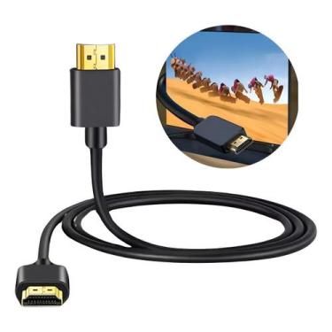 Imagem de Cabo HDMI 3M 4K Ultra HD 2.0 Alta Velocidade Para TV Notebook Videogam