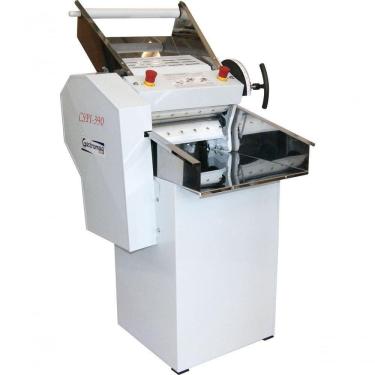 Imagem de Cilindro Laminador Com Pedestal Bandeja Em Inox Clpi390 Gastromaq Bivolt