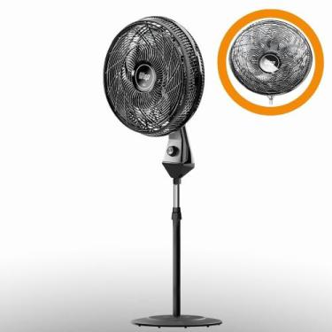 Imagem de Ventilador Wap Flow Turbo de Coluna Preto  Silencioso, Potente e Ideal