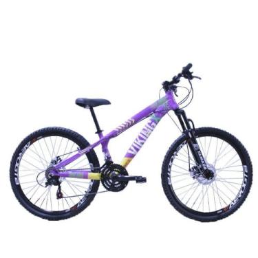 Imagem de Bicicleta Viking Tuff25 Aro 26 Freio A Disco 21 V Cambios Importado Li