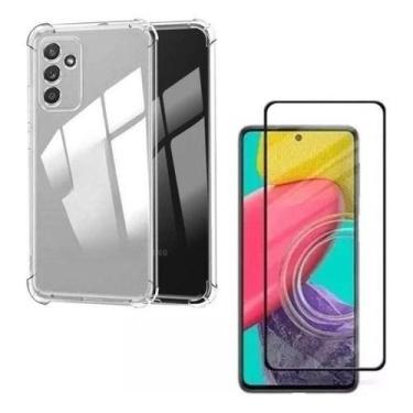 Imagem de Kit Capa Capinha Anti Impactos + Pelicula Vidro 3d Para Samsung Galaxy