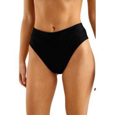 Imagem de Biquíni Calcinha Praia Feminina Adulto Tangão Fio Duplo Cós Lateral La