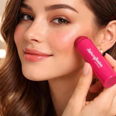Imagem de Bastão Multiuso 3 em 1 Rebecca Bonbon Blush Batom Sombra Facial Cremos