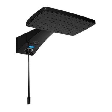Imagem de Ducha Polo Plus Digital Preta Hydra, 110V
