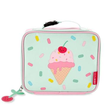 Imagem de Lancheira térmica Infantil com zíper Divertida Skip Hop, Verde, Claro