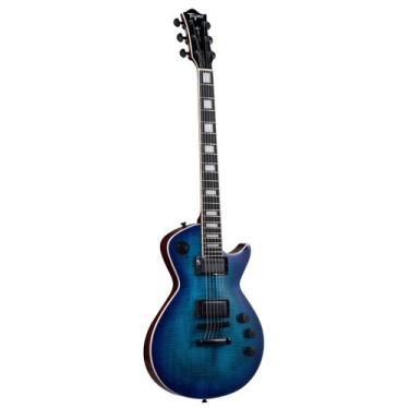 Imagem de Guitarra Tagima Almach Classic Series FL Flamed Maple TBLB-DF - Transp