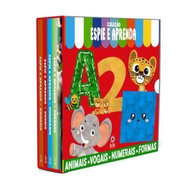 Imagem de Livro - Coleção Espie e Aprenda - Box com 4 Livrinhos