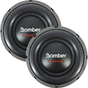 Imagem de Kit 2 Subwoofer 8 Bomber Upgrade 400W RMS 4 Ohms Super Grave Potente S