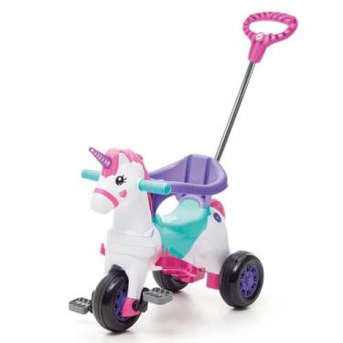 Imagem de Triciclo fantasy rosa 1001 calesita, Unica