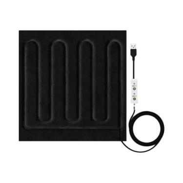 Imagem de Colete Térmico Masculino De Fibra De Carbono Com Aquecimento Elétrico 