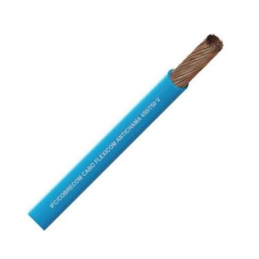 Imagem de Fio Cabo Flexível 6mm Azul - Cobrecom