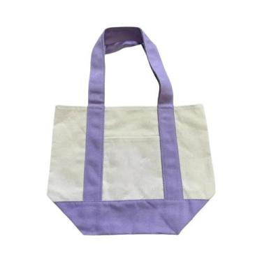 Imagem de Bolsa De Lona Grande Reutilizável Para Compras, Bolsa De Viagem Fashio