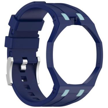 Imagem de Swatch X AP Royal Pop 2 Em 1: Capa De PC Com Pulseira De Silicone E Co