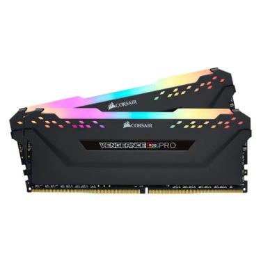 Imagem de Memória RAM Corsair Vengeance Pro RGB 32GB (2x16GB) DDR4 3200MHz - CMW