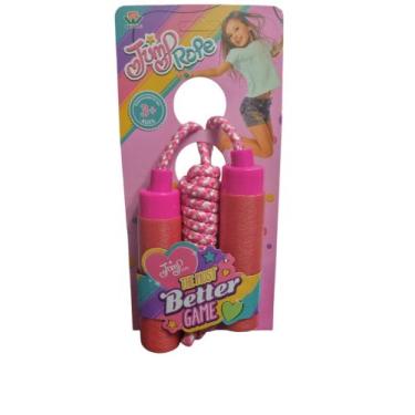 Imagem de Pula Corda Infantil Brinquedo - JKS TOYS, Rosa