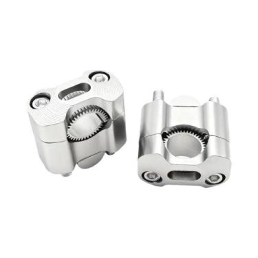 Imagem de Adaptador Universal De Fixação Para Guidão De Moto E ATV 22mm 28mm Par