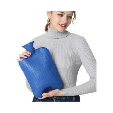 Imagem de Garrafa Térmica Grande De PVC 3000ml Para Aquecer Pés, Colchas E Camas