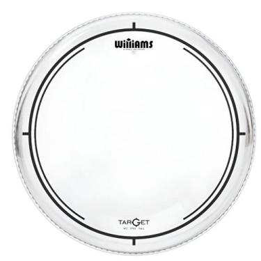 Imagem de Pele Williams Bumbo 18" Target Clear W2 Filme Duplo