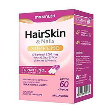Imagem de HairSkin & Nails Supreme para Pele/Cabelo 60 Cáps Maxinutri