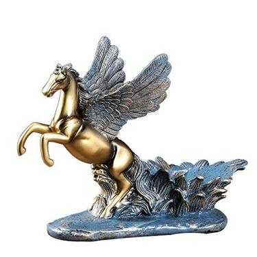 Imagem de Pkfinrd Ornamentos em estilo europeu retrô para casa, artesanato, uva azul, enfeite criativo de resina 29 cm * 20 cm * 42 cm