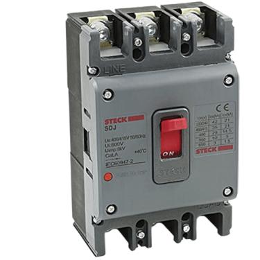 Imagem de Disjuntor Caixa Moldada Tripolar SDJS 42KA 220V - Steck 32A SDJS32