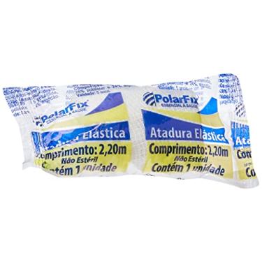 Imagem de Atadura Elástica, Branco, 5 cm x 2.2 m, Polarfix, 12 unidaded