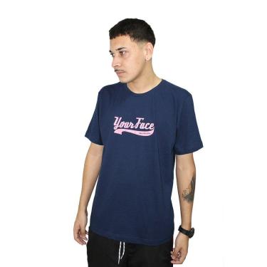 Imagem de Camiseta Your Face Swipe Marinho