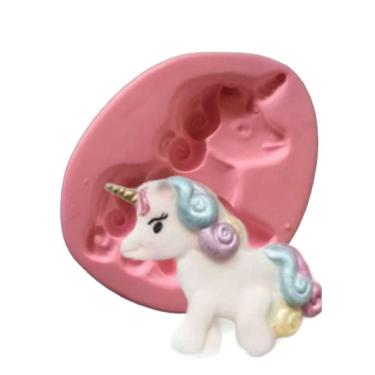 Imagem de Molde De Silicone Unicórnio