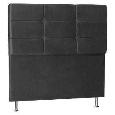 Imagem de Cabeceira Queen 1,60m Tóquio Suede Cinza