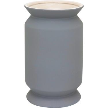 Imagem de WINNIE VASO 23x14x14cm CERÂMICA CINZA