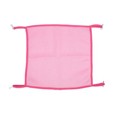 Imagem de Rede de verão para hamster de verão respirável rede de verão balanço para ratos reclináveis de açúcar pequenos animais (número P)