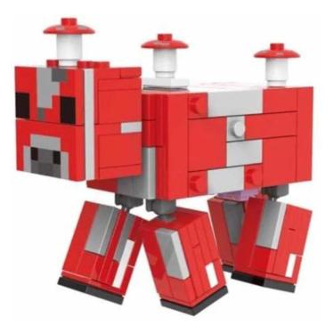Imagem de Boneco Minifigure Blocos De Montar Coguvaca Minecraft